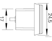 Obrysové svetlo HERTH+BUSS ELPARTS 82710290