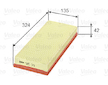 Vzduchový filter VALEO 585129