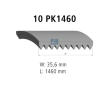 Ozubený klinový remeň DT Spare Parts 6.31526
