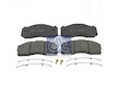Sada brzdových platničiek kotúčovej brzdy DT Spare Parts 2.94071