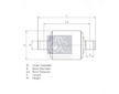 Sada na opravu riadenia DT Spare Parts 4.90825