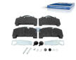Sada brzdových platničiek kotúčovej brzdy DT Spare Parts 4.90935