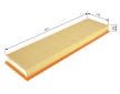 Vzduchový filter BOSCH 1 457 433 601