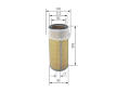 Vzduchový filter BOSCH 1 457 433 201