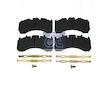 Sada brzdových platničiek kotúčovej brzdy DT Spare Parts 2.94097