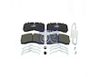 Sada brzdových platničiek kotúčovej brzdy DT Spare Parts 10.34126