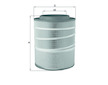 Vzduchový filter MAHLE LX 3141