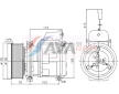 Kompresor klimatizácie AVA QUALITY COOLING MEAK356