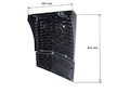 Blatnik UNI 490x288x850 mm so zasterkou