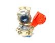Hlavica vzduch cervena M16x1,5 s filtrom naves