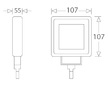 Svetlo pracovne LED 1710 Lm 9-33V