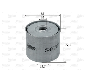 Palivový filter VALEO 587701