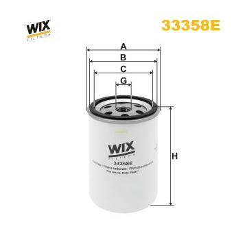Palivový filter WIX FILTERS 33358E