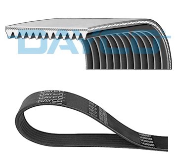 Ozubený klinový remeň DAYCO 12PK2500HD