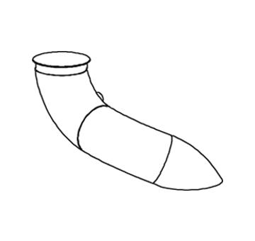 Výfukové potrubie DINEX 68618