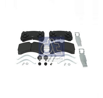 Sada brzdových platničiek kotúčovej brzdy DT Spare Parts 4.90937