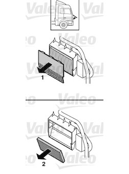Filter vnútorného priestoru VALEO 716028