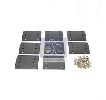 Sada brzd. obloż., Bubn. brzda DT Spare Parts 6.95005