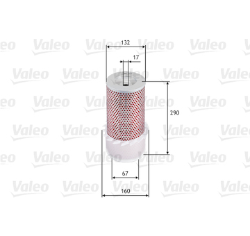 Vzduchový filter VALEO 585636