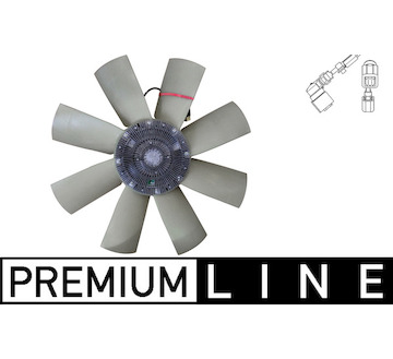 Ventilátor chladenia motora MAHLE CFF 477 000P