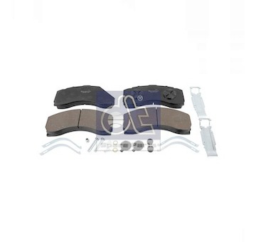 Sada brzdových platničiek kotúčovej brzdy DT Spare Parts 4.90936