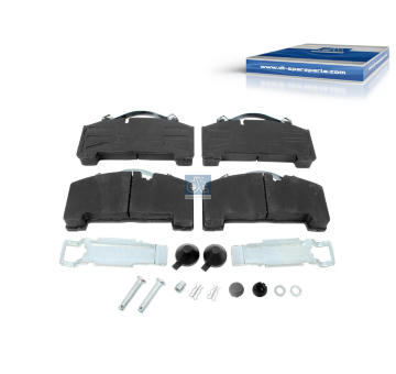 Sada brzdových platničiek kotúčovej brzdy DT Spare Parts 4.90935