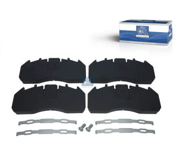 Sada brzdových platničiek kotúčovej brzdy DT Spare Parts 2.94095