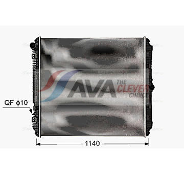 Chladič motora AVA QUALITY COOLING ME2335N