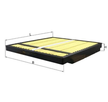 Vzduchový filter MAHLE LX 747