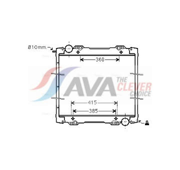 Chladič motora AVA QUALITY COOLING SC2027