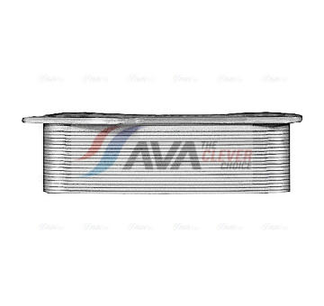 Chladič motorového oleja AVA QUALITY COOLING VL3143