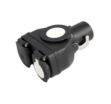 Adapter kratky 15/2x7p