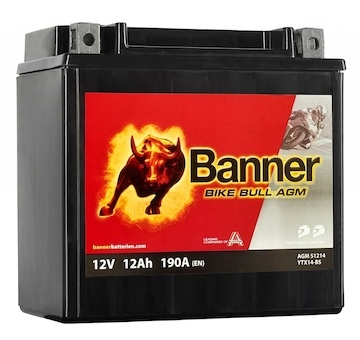 AKB Banner mot.12V/12Ah Bike Bull AGM BTX14-BS