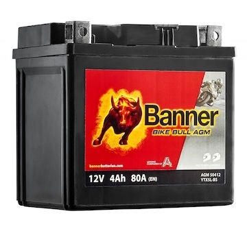 AKB Banner mot.12V/4Ah Bike Bull AGM BTX5L-BS