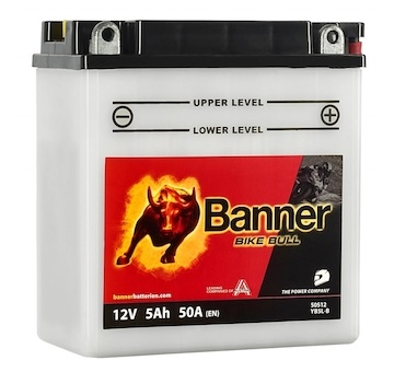 AKB Banner mot.12V/5Ah Bike Bull BB5L-B