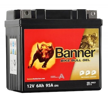 AKB Banner mot.12V/6Ah Bike Bull GEL BGTZ7-S