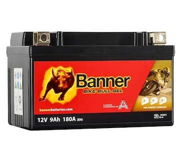AKB Banner mot.12V/9Ah Bike Bull GEL BGTZ10-S