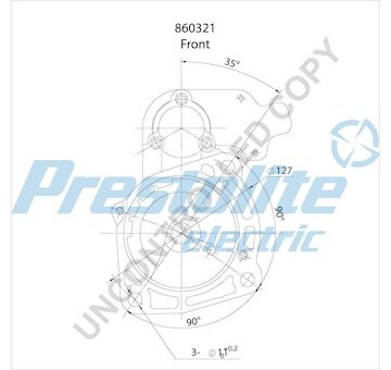Alternátor PRESTOLITE ELECTRIC 861078