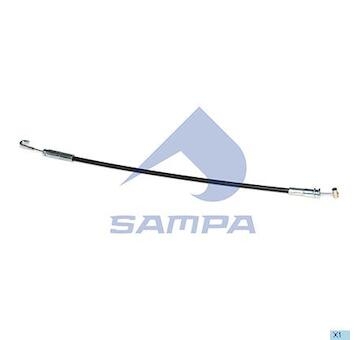 Bovden,uvolnenie klapiek-zariadenie na rozvod vody SAMPA 021.399