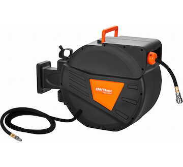 Bubon navijaci s pneu. hadicou 1/4vstup 13bar/Max24bar 30m+2m