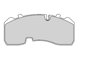 Dosticky brzdove BPW 29165 STEINHOF