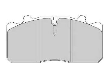 Dosticky brzdove MAN-M2000