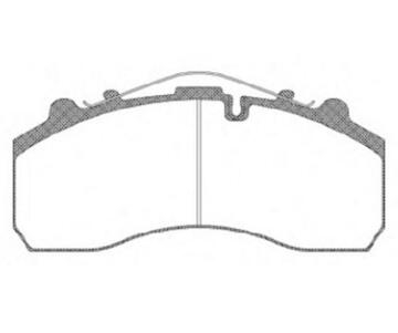 Dosticky brzdove MB, DAF, IVE, SCA, BPW MERITOR