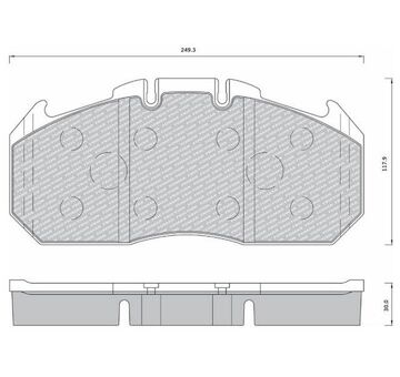 Dosticky brzdove RVI MERITOR 29131