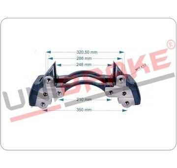 Drżiak brzdového strmeňa UNIBRAKE UNB5807
