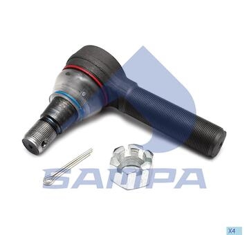 Gulovy cap riadenia VOLVO M30x1,5 pravy