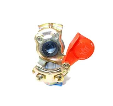Hlavica vzduch cervena M16x1,5 s filtrom naves