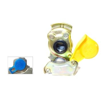 Hlavica vzduch zlta M16x1,5 bez ventilu