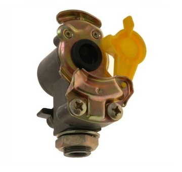 Hlavica vzduch zlta M16x1,5 naves+dofuk PREMIUM