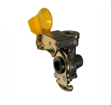 Hlavica vzduch zlta M22x1,5 s ventilom PREMIUM
